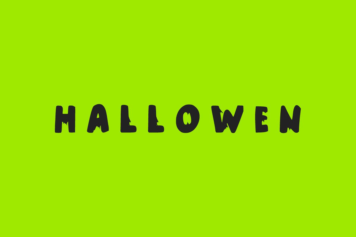 Spooky Zombies, a Handwritten Font by Fourteen Letter (Photo 7 of 8)