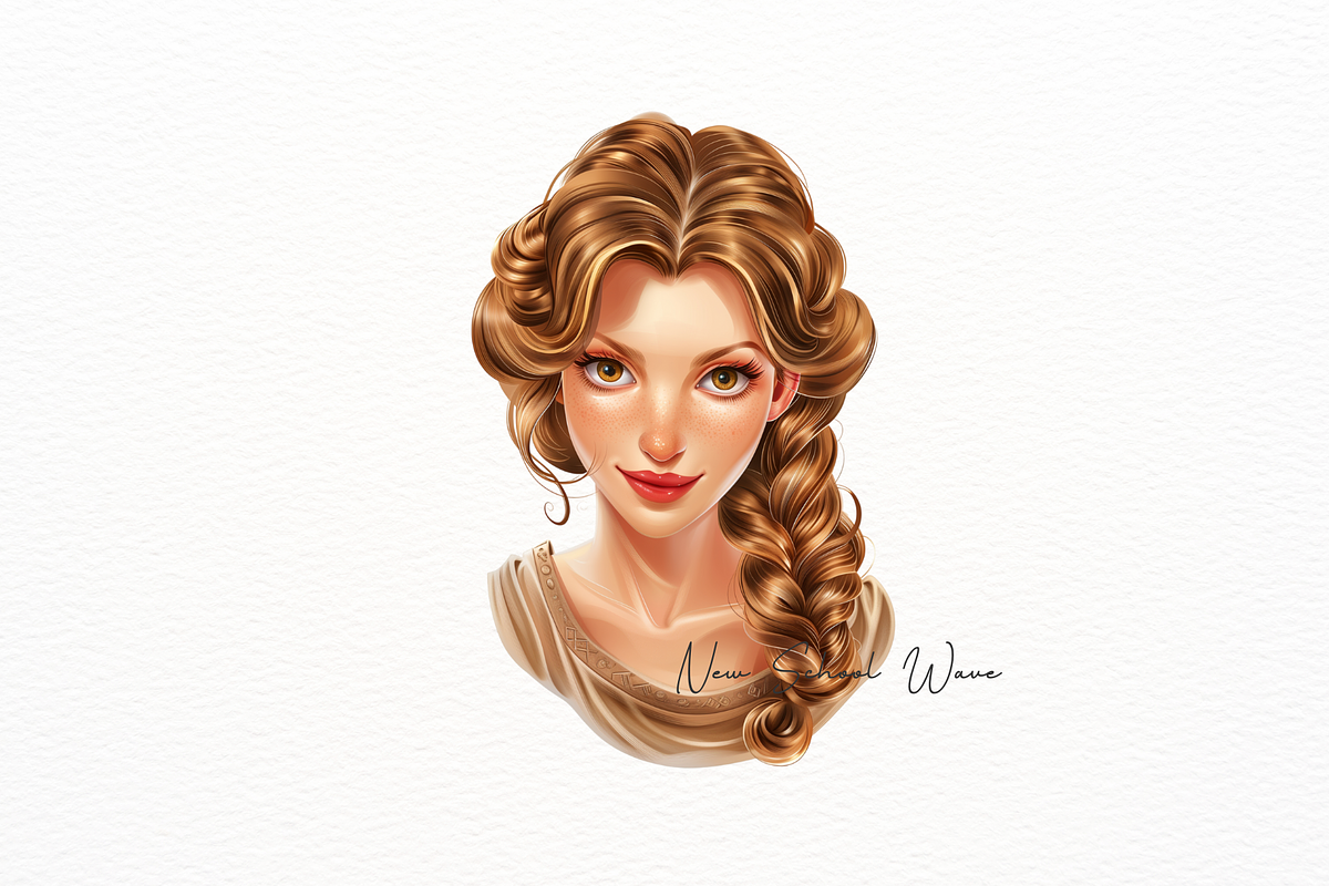 Hyperrealistic Human Portrait, a Person Illustration by New-School-Wave (Photo 2 of 5)