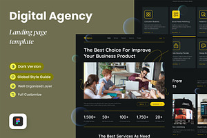 Digital Agency Landing Page