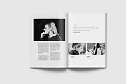 Simple & Clean Magazine Template III, a Magazine Template by Uloel Design (Thumbnail 5 of 12)