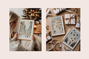 Bundle Christmas Frame 15 Mockups, a Merchandise Mockup by Tomasz Ganclerz (Thumbnail 5 of 7)