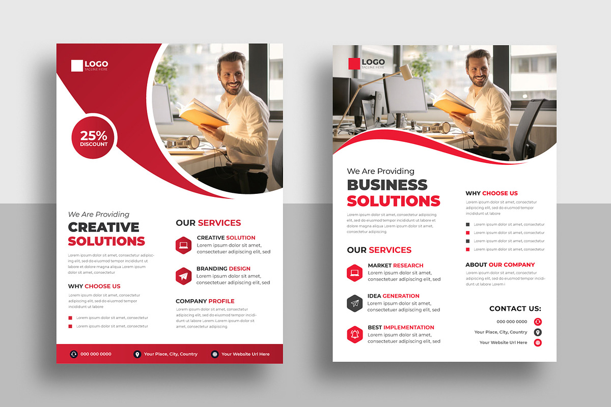 Digital Marketing Business Flyer, a Flyer Template by Designgrove