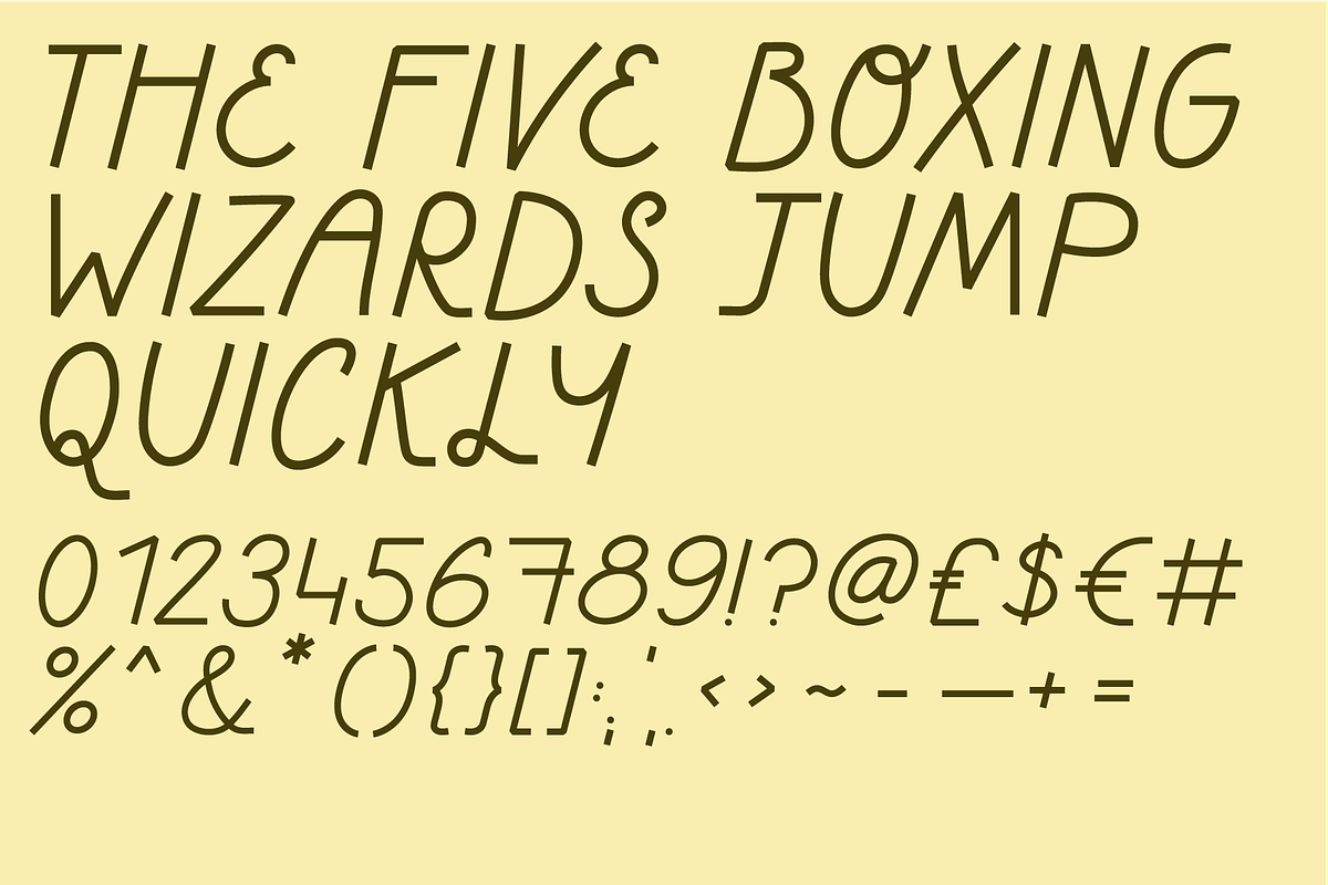Folke, a Font by evemiriam (Photo 6 of 6)