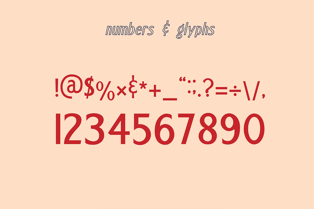 KH BIG N TALL TYPEFACE preview 6