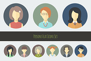 Flat Persons Icons Set 2, an Icon by Alex Serada (Thumbnail 3 of 5)