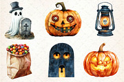 Vintage Halloween Sublimation Bundle, an Illustration by Dream Creation (Thumbnail 4 of 6)