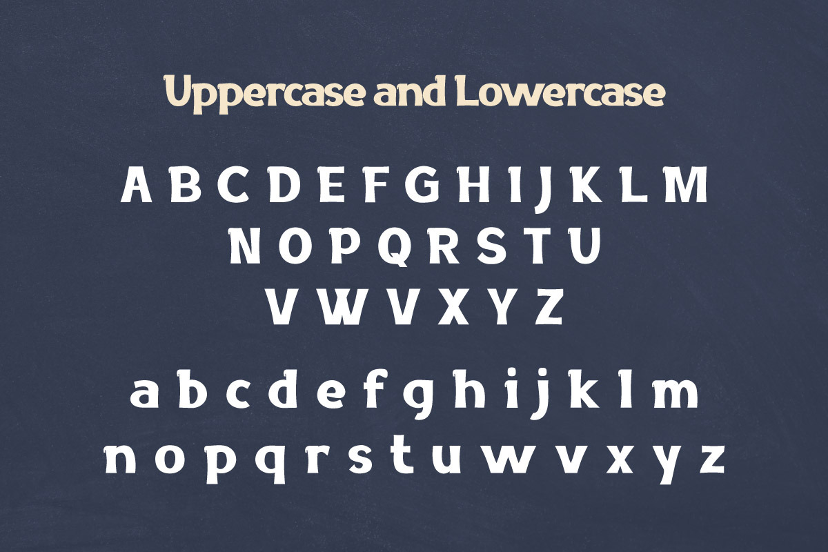 Magire - Retro Display Font, a Sans Serif Font by trabaskriya (Photo 8 of 8)
