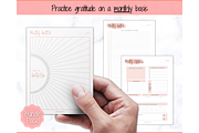 Printable Gratitude Journal BUNDLE, a Templates & Theme by Templatables (Thumbnail 6 of 10)
