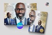 Elegant Canva Obituary Template, a Brochure Template by Protech Design ENT (Thumbnail 1 of 9)