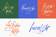 November Rain | Authentic Dry Brush, a Handwritten Font by Ardana Creative (Thumbnail 4 of 12)