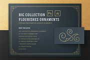 Vintage Ornaments Bundle, a Decorative Illustration by Vasya Kobelev (Thumbnail 2 of 23)