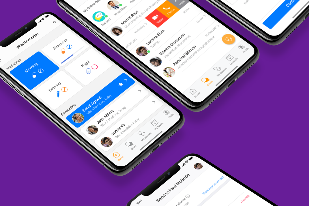Healthcare Patient UI KIT, an App Template by UX Design Master (Photo 12 of 14)