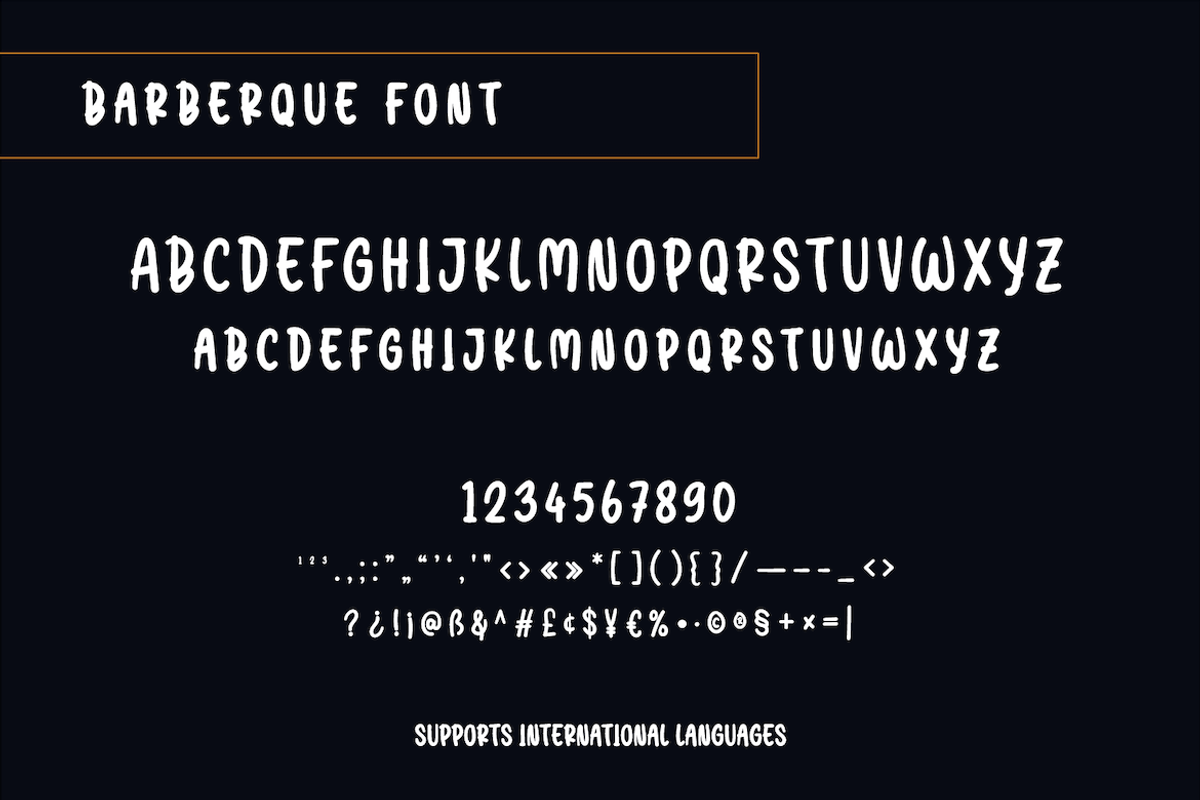 Barbeque, a Sans Serif Font by twinstd (Photo 10 of 10)
