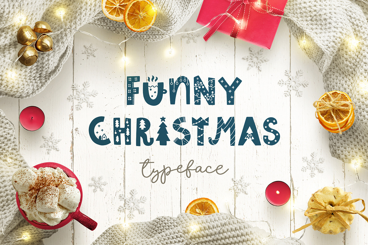 Decorative Funny Christmas Font!