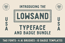Lowsand Typeface Bundle