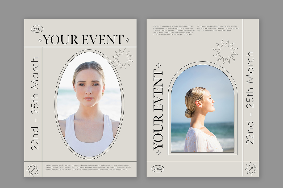 Minimal Poster Layout, a Poster Template by wavebreak