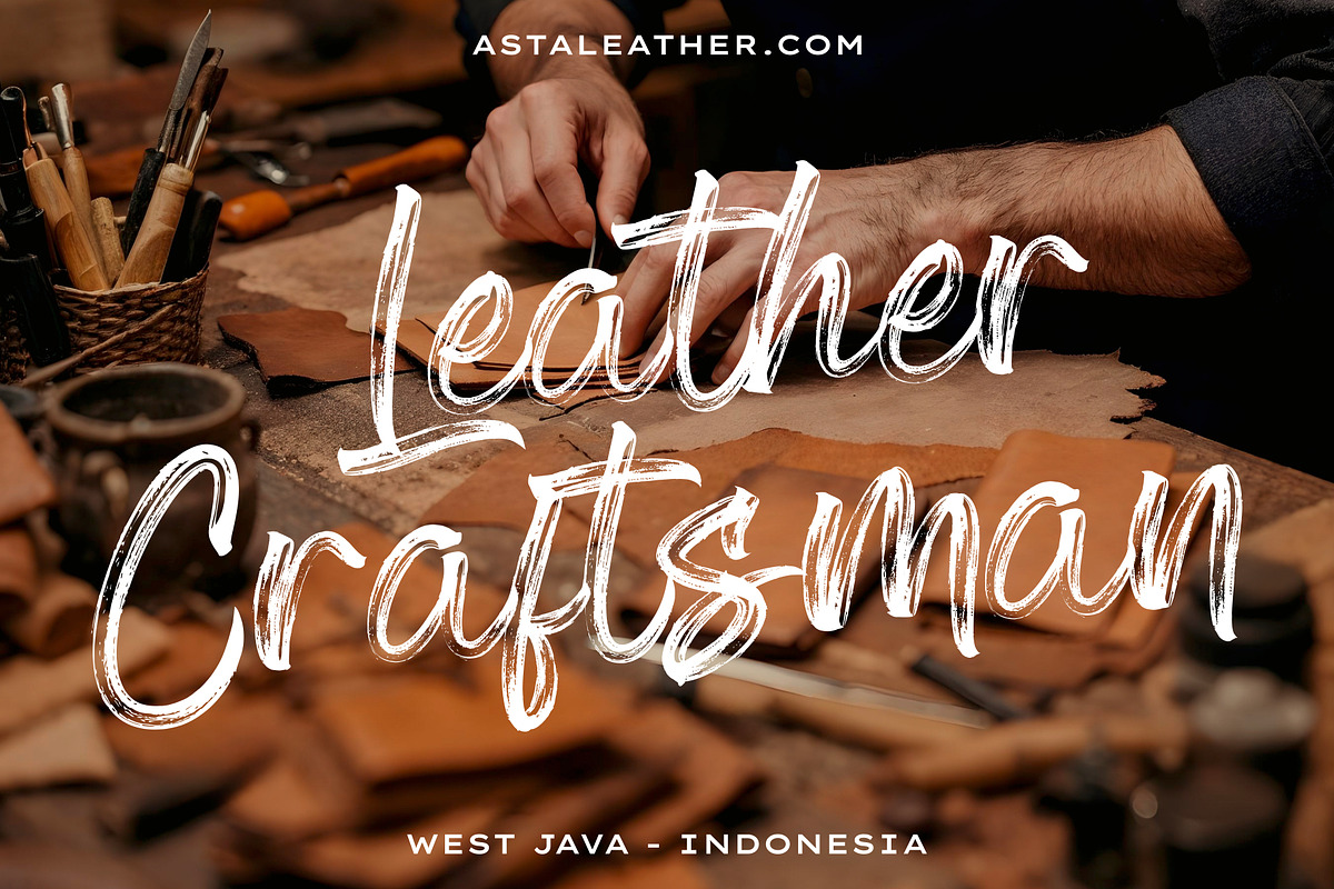 Rocks Bastard - Dry Brush Font, a Handwritten Font by VASTARD STUDIO (Photo 4 of 9)
