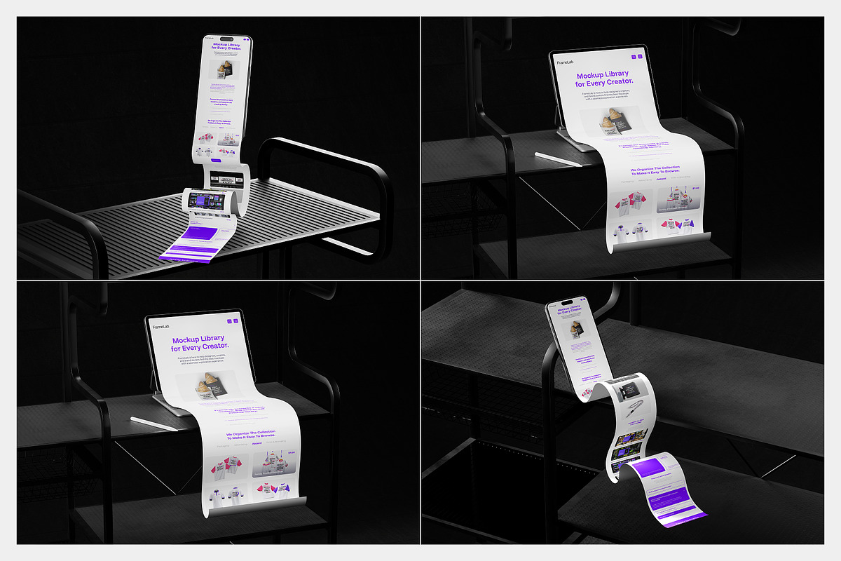 Device Longscroll – Mockup Bundle, a Product Mockup by Arvalamockup (Photo 9 of 11)