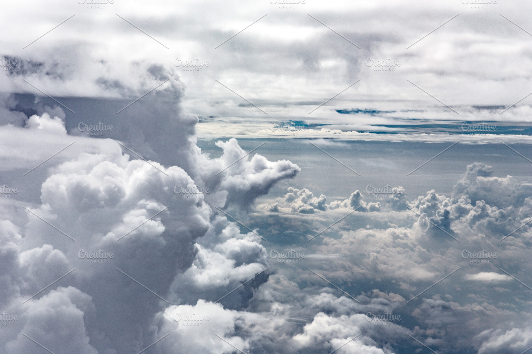Clouds stock photo containing clouds and cloudy, a Nature Photo by Studio W&W