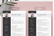 Word Resume & Cover Letter Template, a Resume Template by DemeDesign (Thumbnail 2 of 8)