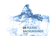 28 PLEXUS ABSTRACT BACKGROUNDS vol2, a Technology Illustration by AndisREA (Thumbnail 2 of 3)