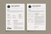 Resume / CV Template, a Resume Template by PixelStudio (Thumbnail 3 of 4)