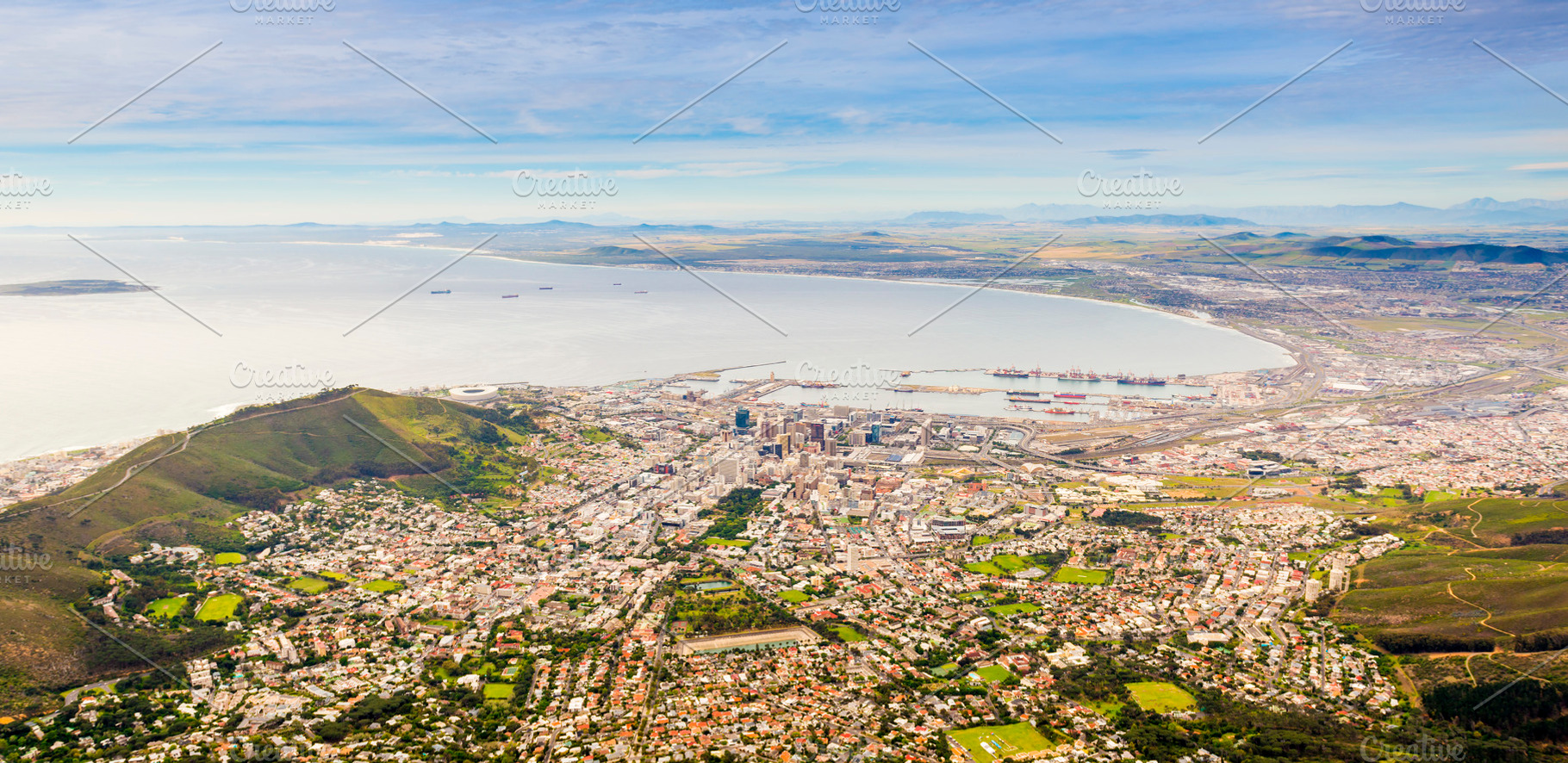 Cape Town Panorama, an Architecture Photo by THP Creative