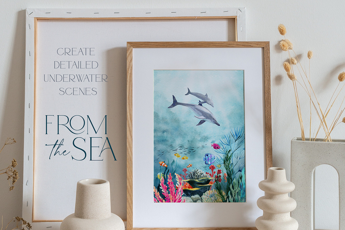From The Sea Ocean Clipart, an Illustration by Twigs and Twine (Photo 8 of 12)