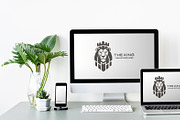 Geometric Lion Logo Design Template, a Branding & Logo Template by YUDesignStore (Thumbnail 5 of 7)