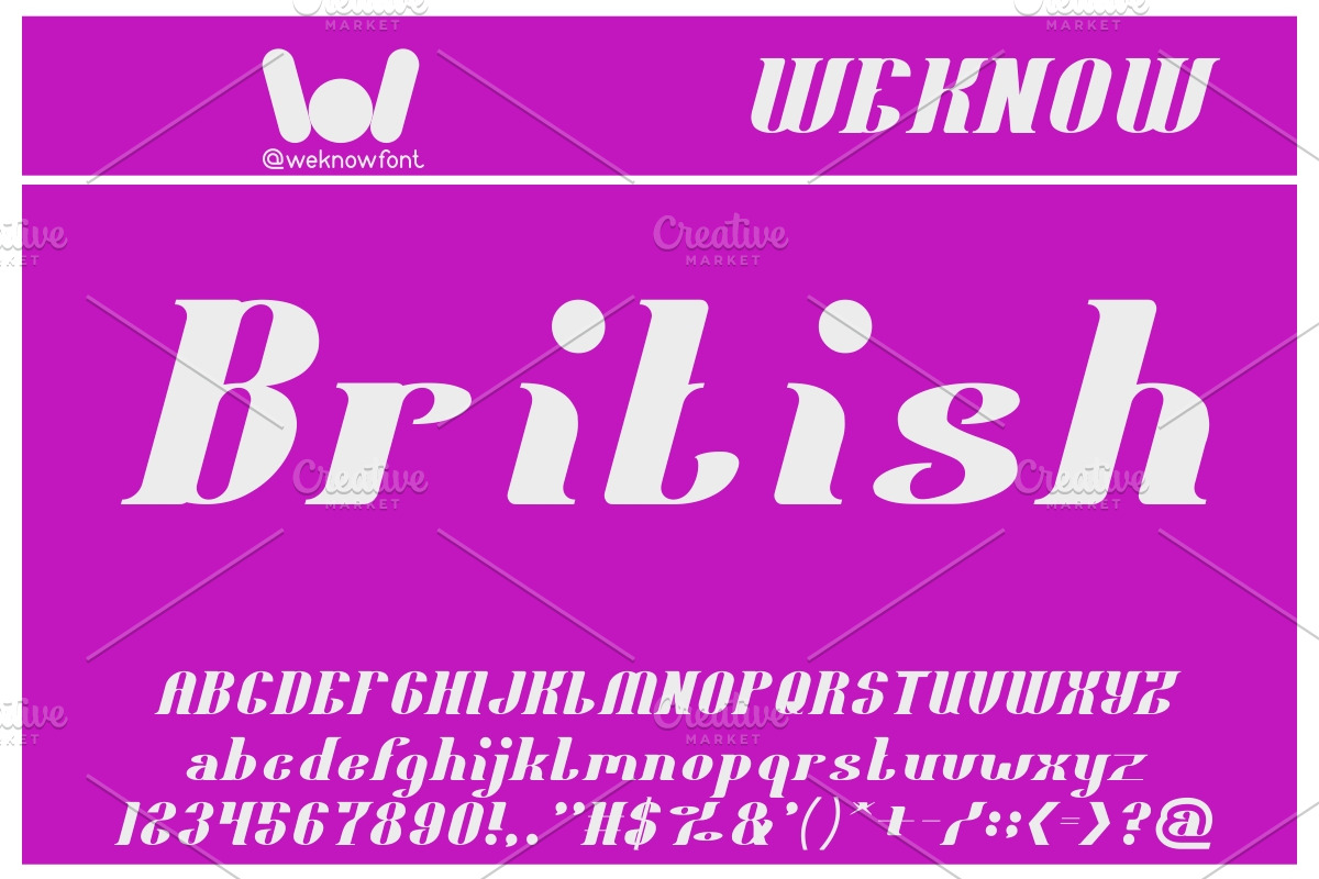 oceanography font, a Font by weknow (Photo 5 of 5)