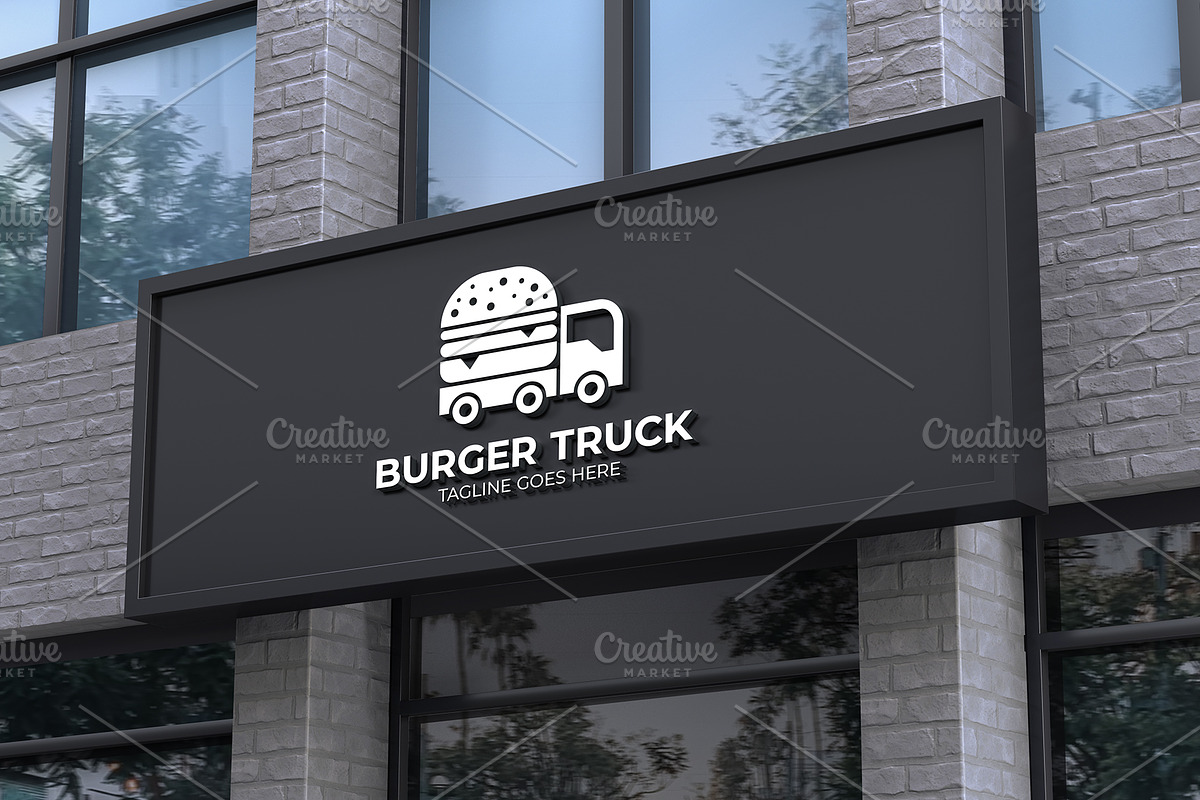Burger Truck Logo, a Branding & Logo Template by Logo Lab (Photo 4 of 4)