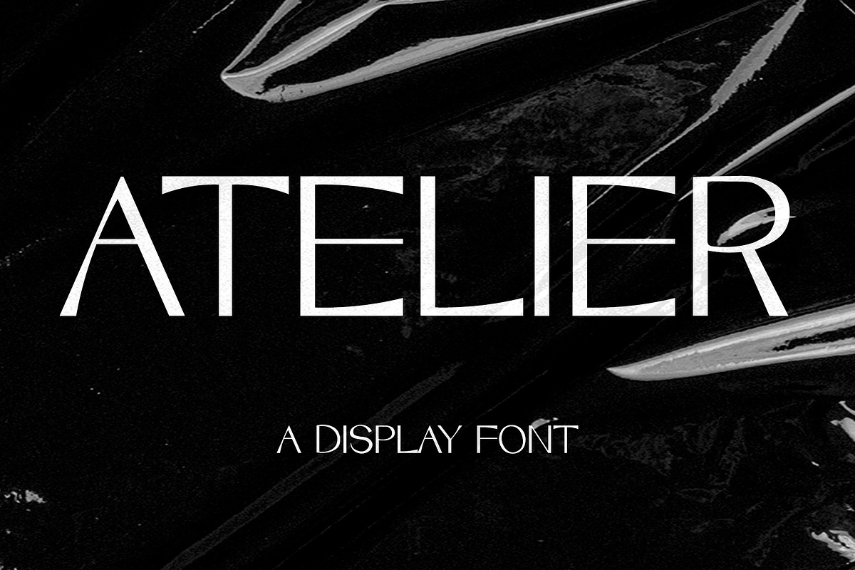 Atelier Display Font