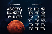 Warzone | Techno Font, a Sans Serif Font by Arterfak Project (Thumbnail 8 of 12)