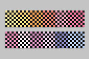 Rainbow Checkers Seamless Patterns, a Pattern Graphic by Running With Foxes (Thumbnail 6 of 8)