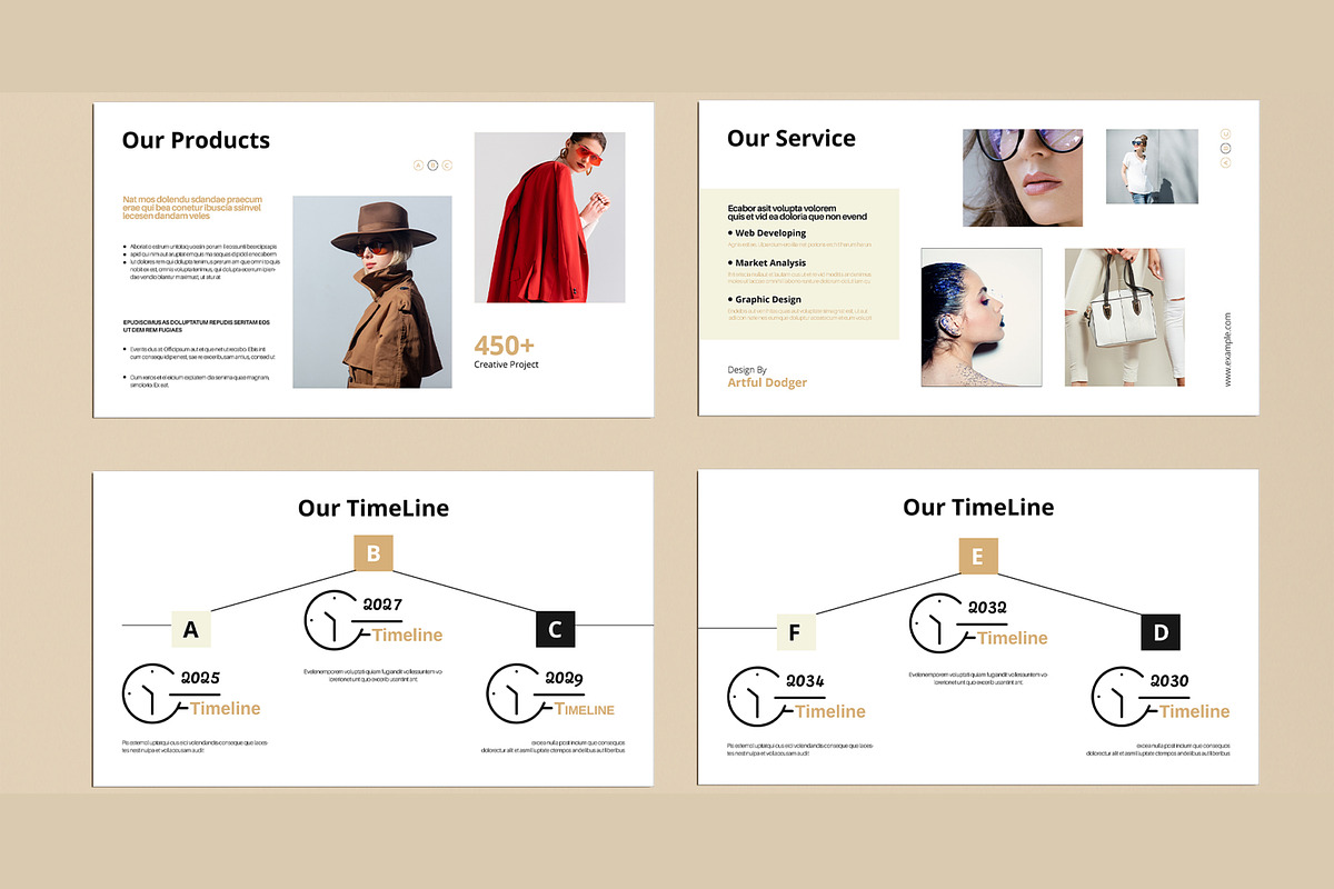 Brand Proposal Template Design, a Presentation Template by MightyDesign (Photo 5 of 9)