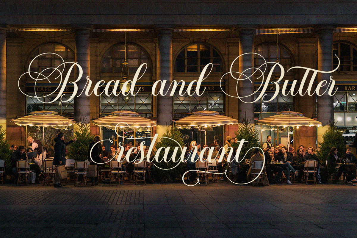 The Bringhton, a Script Font by Straight.co (Photo 6 of 11)