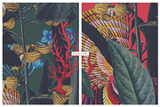 Ténèbres Curieuses Serpent Print, a Pattern Graphic by Pink Linen (Thumbnail 3 of 10)
