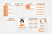 MOM'S Planner Bundle Template, a Stationery Template by MNT-Creator (Thumbnail 6 of 6)