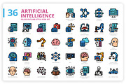 3,600 Icons x3 Styles, an Outline Icon by monkik (Thumbnail 8 of 299)