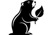 Cute Bear Silhouette Bundle, an Animal Illustration by Designer_Momina (Thumbnail 20 of 31)