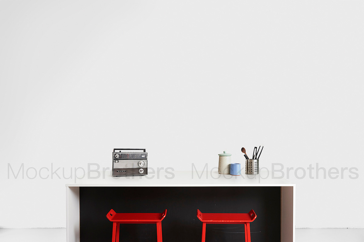Kitchen mockup mock up 18, a Print Template by MockUpBrothers (Photo 2 of 5)