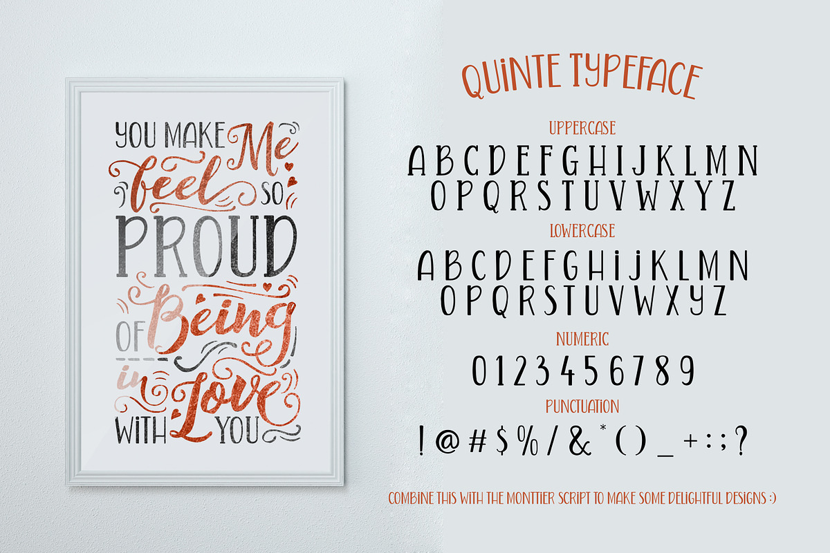 Monttier Script Font Duo preview 7