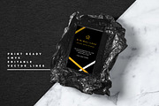 4 Golden Luxury Business Cards, a Business Card Template by Everyday Monster Creative (Thumbnail 4 of 4)