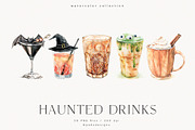 Haunted Drinks, a Food Illustration by PeDe Designs (Thumbnail 8 of 8)