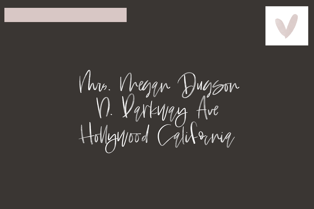 Washington - SVG & Solid Script Font preview 6