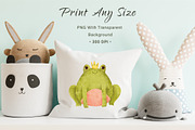 Strawberry Frogs Tea Jam Party PNG, an Animal Illustration by Rabbit Heart (Thumbnail 5 of 7)