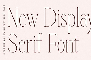 Qalderon New Display Serif Font