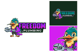 Hummingbird Plumbing Logo