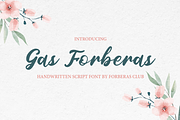 Gas Forberas | Script Farmhouse Font, a Script Font by Forberas Club (Thumbnail 1 of 7)