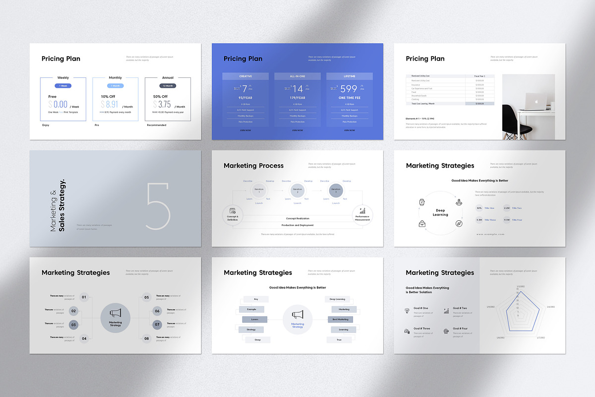 Business Pitch Deck PowerPoint, a Presentation Template by GoldenPixelStudio (Photo 16 of 25)